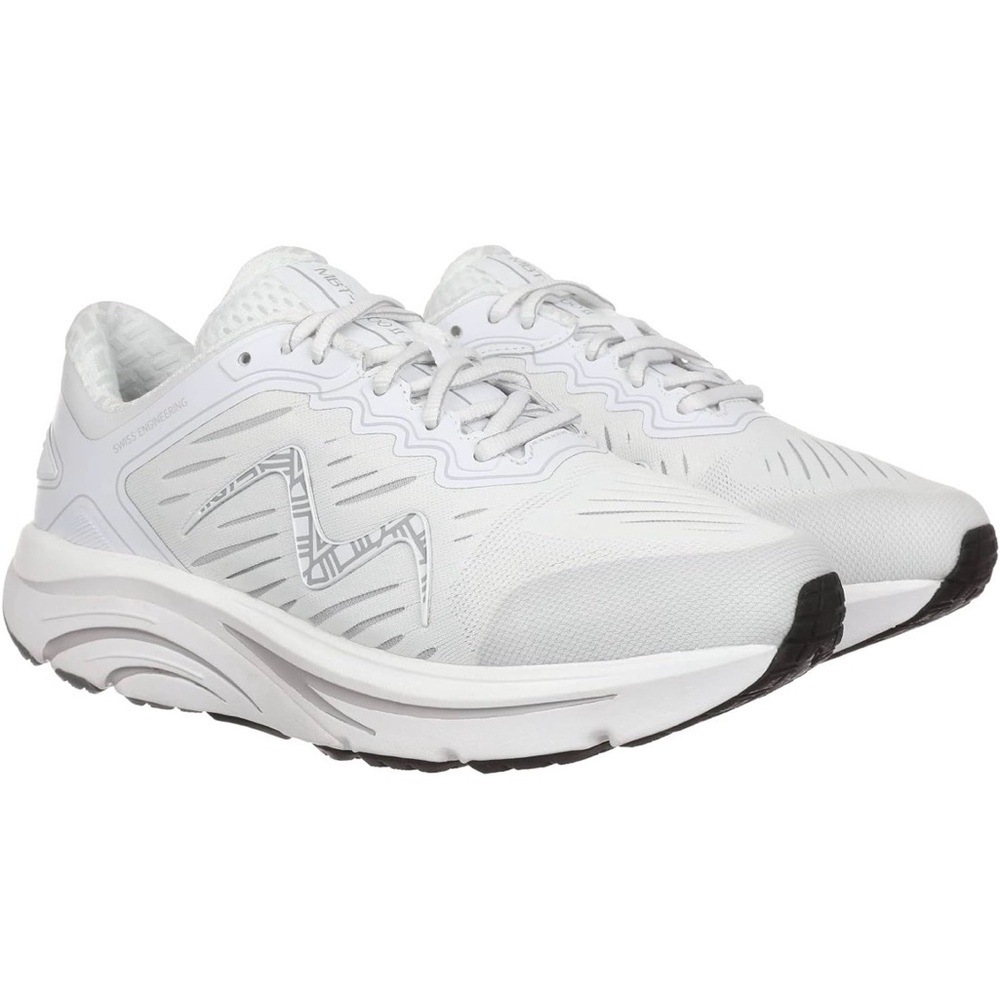 WOMEN'S MBT-2000 II WHITE Performance Running Sneakers